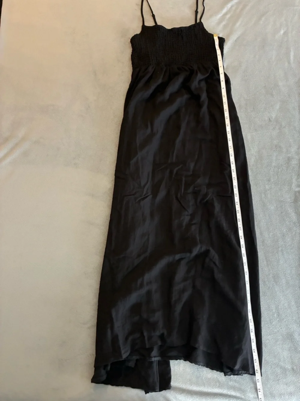Z Supply Black Smocked Bodice Maxi Dress - Women - Picture 9 of 9